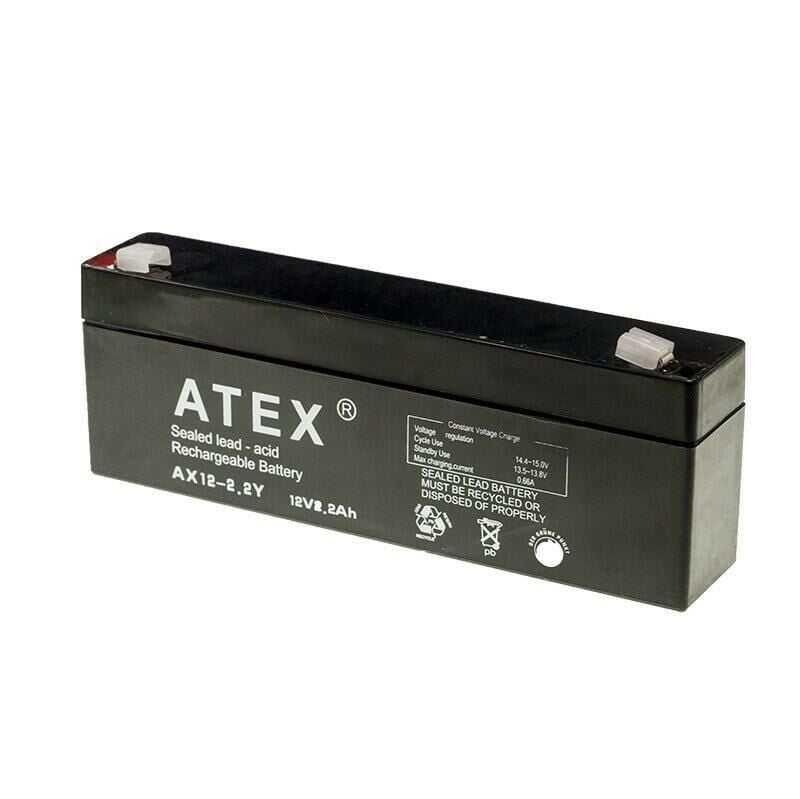 Atex AX12-2.2Y 12V 2.2Ah Bakımsız Kuru Akü