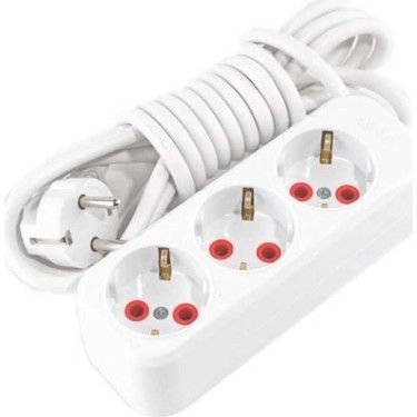 AY-KA Üçlü Topraklı Klemensli Grup Priz 10m.