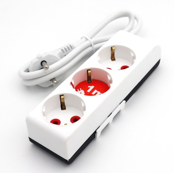 AY-KA Üçlü Topraklı Ç.K. Klemesli Grup Priz 1m.