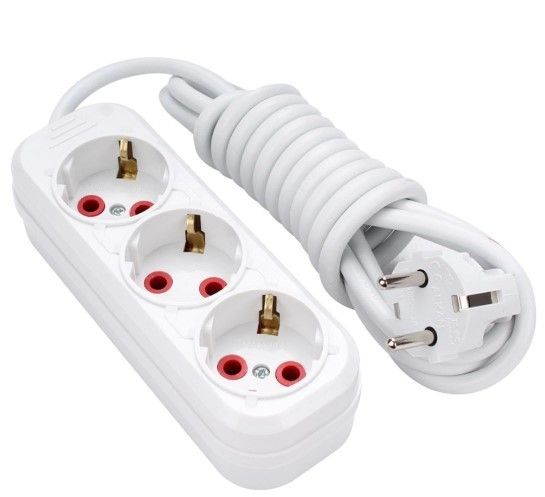 AY-KA Üçlü Topraklı Ç.K. Grup Priz 3m.