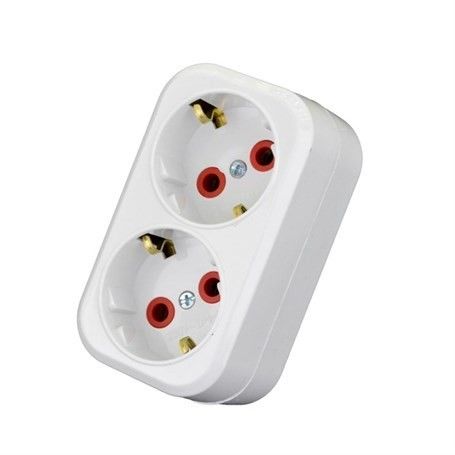 AY-KA İkili Topraklı Sıvaüstü Golyat Fiş-Priz