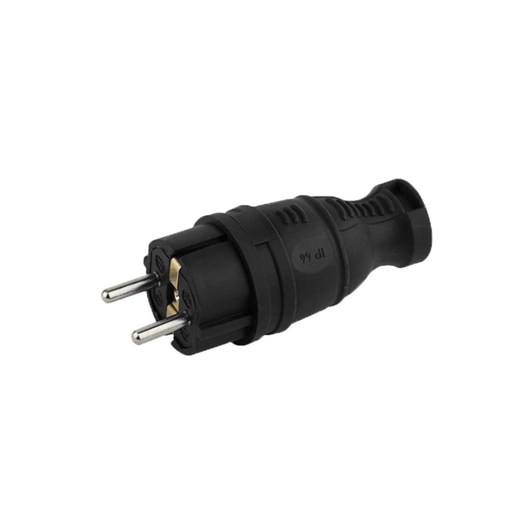 AY-KA Monofaze Kauçuk Topraklı Erkek Fiş