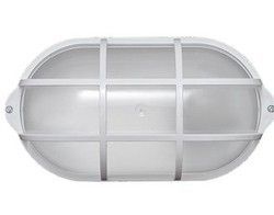 AY-KA Zümrüt-2 Kafesli Plastik Armatür Beyaz