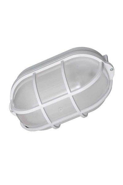 AY-KA Zümrüt-2 Kafesli Plastik Armatür Beyaz