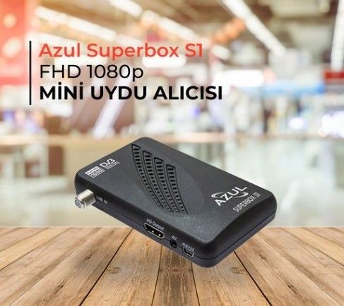 Azul Superbox S1 FHD 1080p Mini Uydu Alıcı