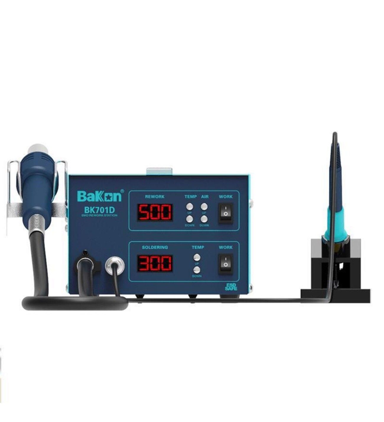 Bakon BK701D İntelligent 2 in 1 Havya İstasyonu