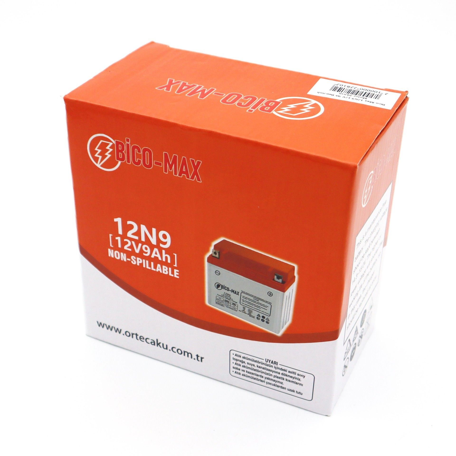 Bico-Max 12N9 12V 9A Benzinli Motor Aküsü