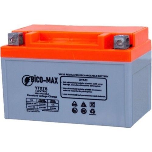 Bico-Max YTX7A 12V 7A Motosiklet Aküsü