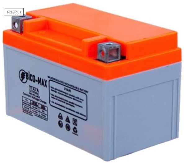 Bico-Max YTX7B 12V 7A Benzinli Motor Aküsü
