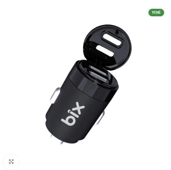 Bix BXAC65C 65W Type-C/Usb Araç Şarj Cihazı Siyah