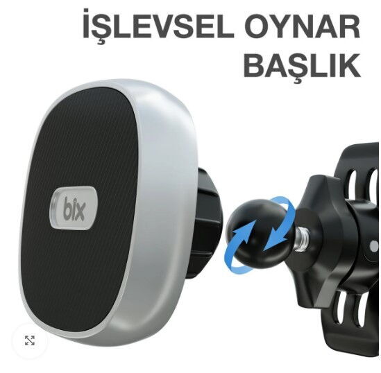 Bix BXCH5 Manyetik Araç İçi Telefon Tutucu