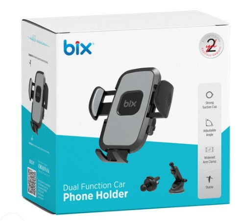 Bix BXCH70 Vantuzlu Ayarlı Telefon Tutucu