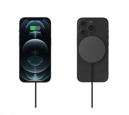 Bix BXMG15 15W Manyetik Kablosuz Şarj Cihazı Siyah