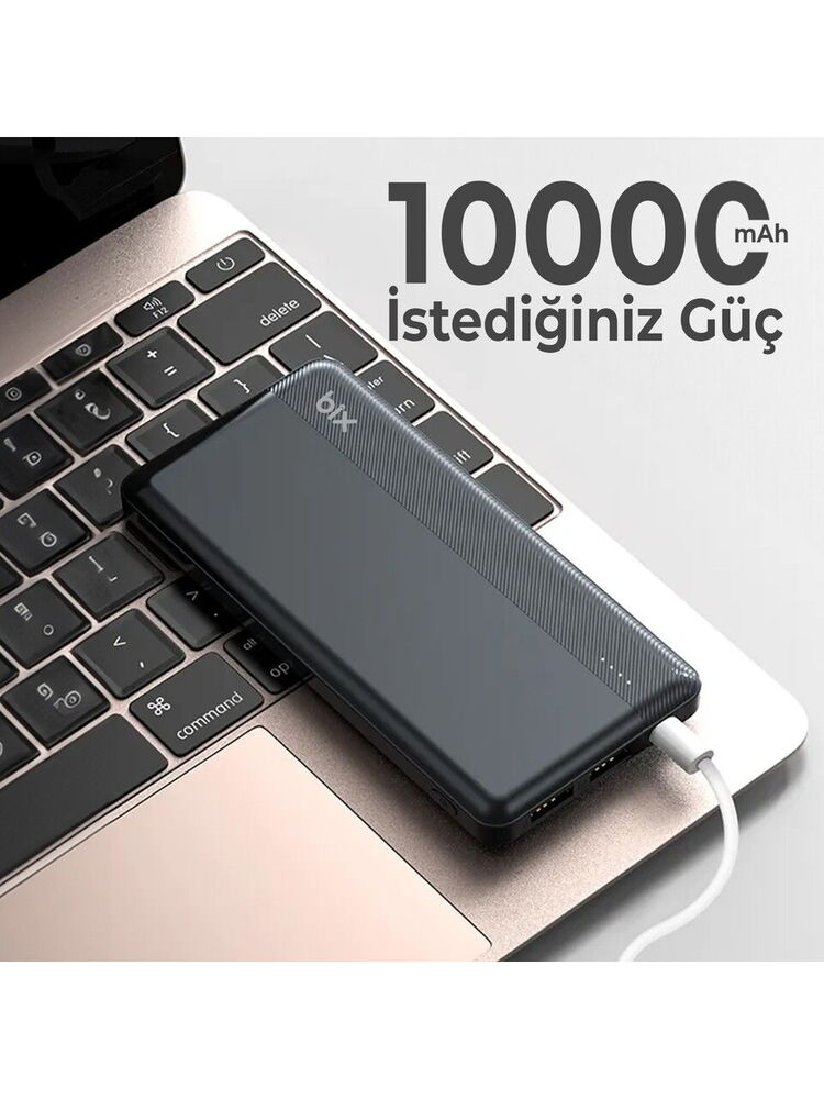 Bix BXPB108 10.000mAh Powerbank Siyah