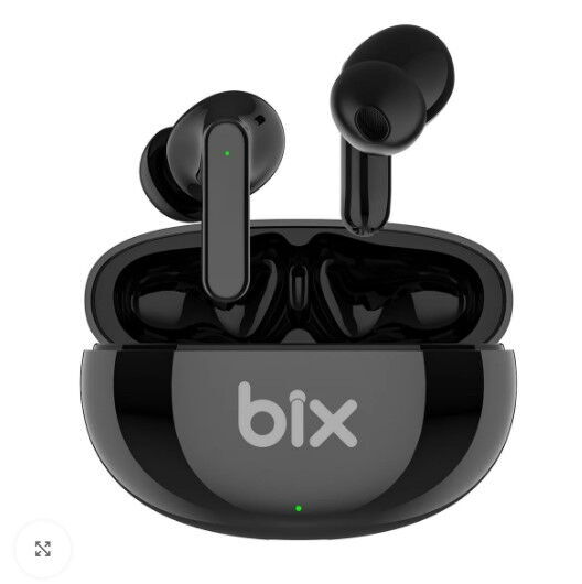 Bix BXTW1 TWS Kulak İçi Bluetooth Kulaklık Siyah