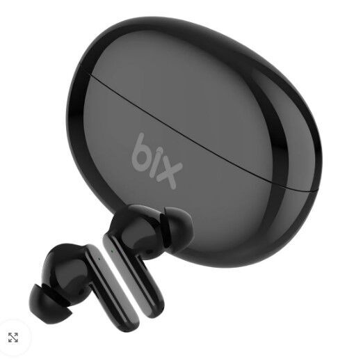 Bix BXTW1 TWS Kulak İçi Bluetooth Kulaklık Siyah