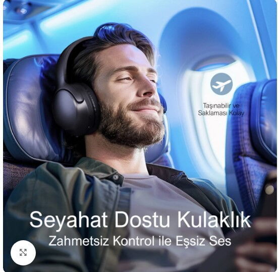 Bix H2 Kulak Üstü Bluetooth Kulaklık Siyah