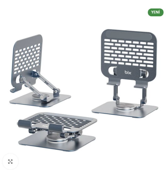 Bix PS01 360° Dönebilen Metal Tablet Standı