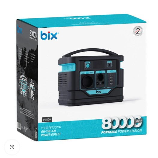 Bix PS80K 80.000mAh 300W Portatif Güç Kaynağı