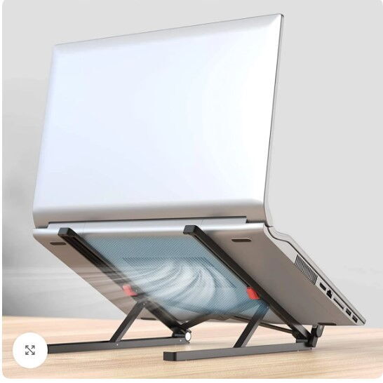 Bix Saiji X2 Alüminyum Notebook Standı Siyah