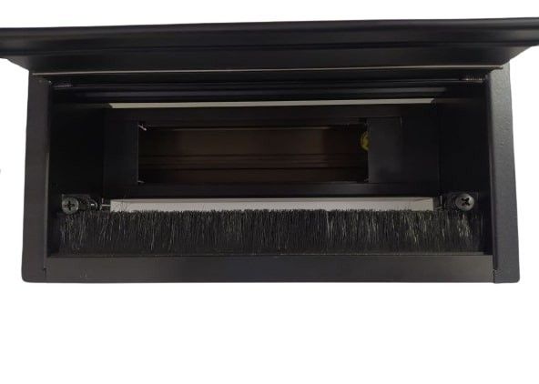 BlokPriz BT4508 45x45 8 Modül Siyah Gömme Priz