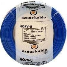 Öznur 10mm NYAÇ Kablo (Mavi)