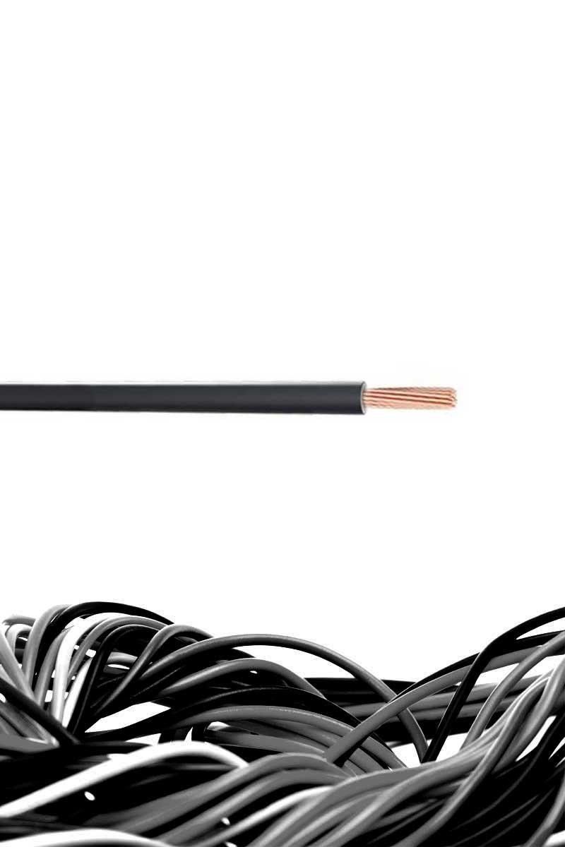 Öznur 1mm HF NYAF Kablo (H05Z1-K) (Siyah)