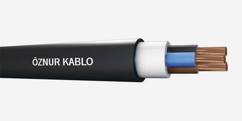 Öznur 2x6mm NYY Yer Altı Kablo