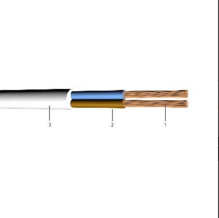 Öznur 3x1mm TTR Kablo Beyaz 100 Metre