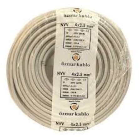 Öznur 4x2.5mm NYM Antigron Kablo