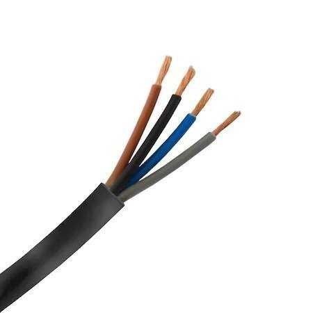 Öznur 4x2.5mm TTR Kablo Siyah 100 Metre