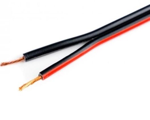 Ülkü ÜK-2102 2x0.75mm Yassı Kord. Siyah/Kırm 500m