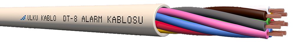 Ülkü ÜK-3702 DT8 Alarm Diafon Kablosu 500m. Maka