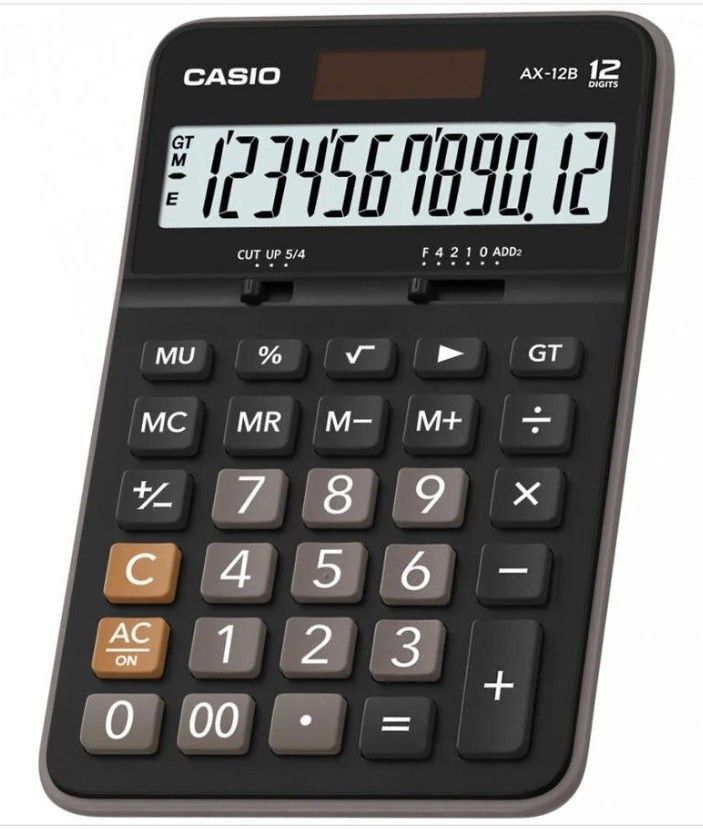Casio AX-12B 12 Haneli Orta Boy Hesap Makinesi