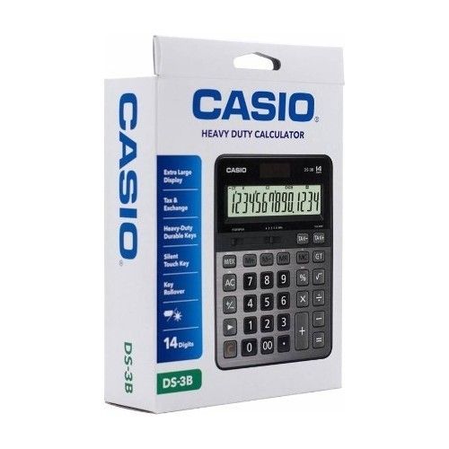 Casio DS-3B 14 Haneli Hesap Makinesi