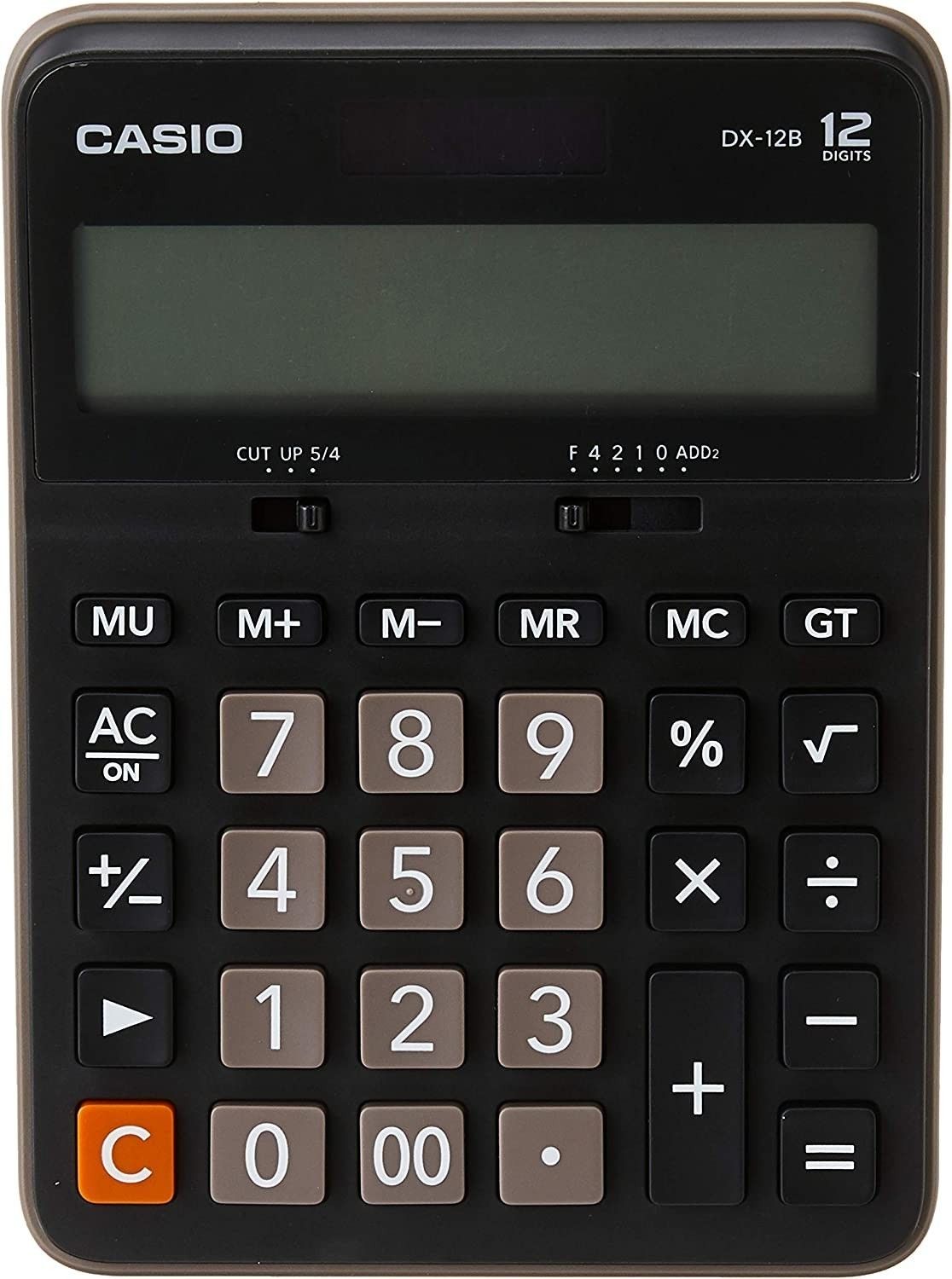 Casio DX-12B-BK Hesap Makinası