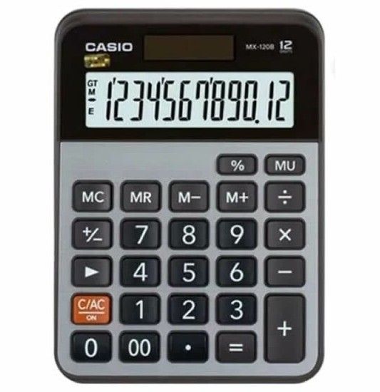 Casio MX-120B Hesap Makinası