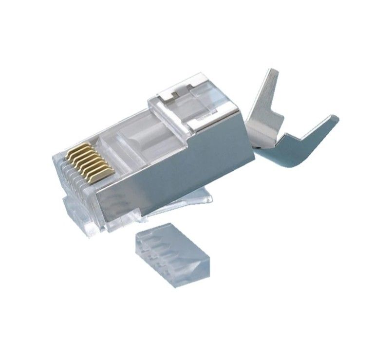 Cat7 FTP RJ45 Metal Jack Konnektör