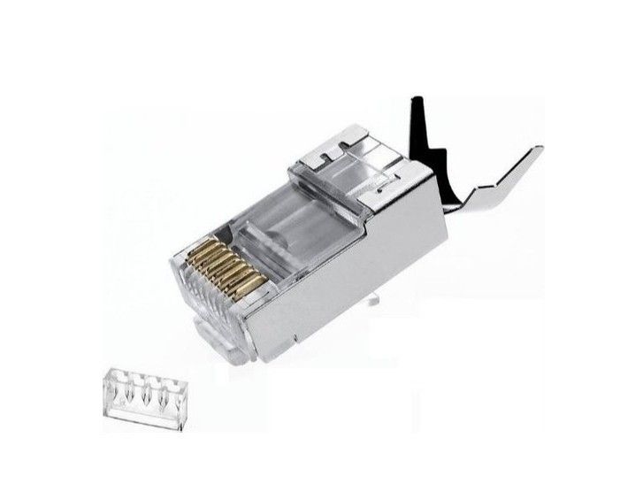 Cat7 FTP RJ45 Metal Jack Konnektör