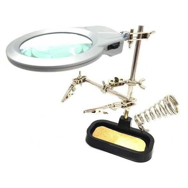 Class MG-05 Üçüncü El 2x Mercekli Büyüteç Stand