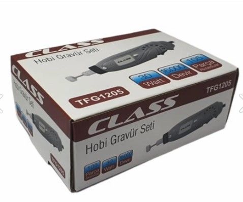 Class TFG-1205 105 Parça Gravür Seti