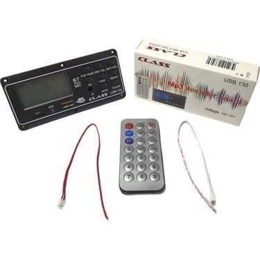 Class USB 130 Usb/Fm/Mp3/Sd/Aux/BT Player Modül