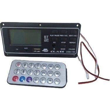 Class USB 130 Usb/Fm/Mp3/Sd/Aux/BT Player Modül
