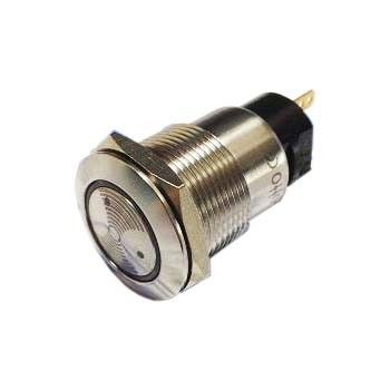 D92 19mm Metal Lırmızı Ledli Buzzer 24V