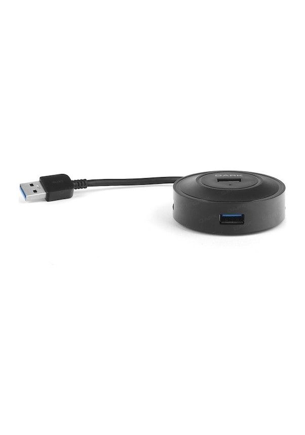 Dark AC-USB344 4 Port USB 3.0 USB Hub Siyah