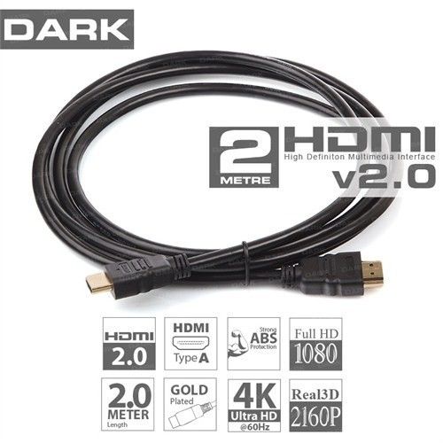 Dark DK HD CV20L200 2m HDMI V2.0 4K Kablo