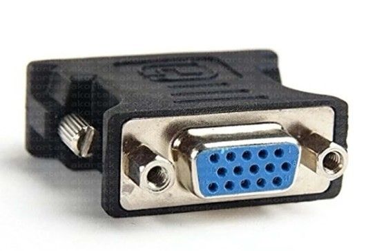 Dark Dvi  Erkek VGA Dişi Dönüştürücü