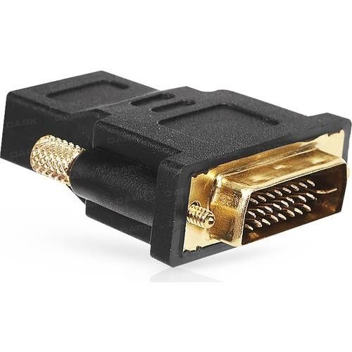 Dark Hdmi Erkek Dvi Dişi Dönüştürücü