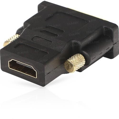 Dark Hdmi Erkek Dvi Dişi Dönüştürücü