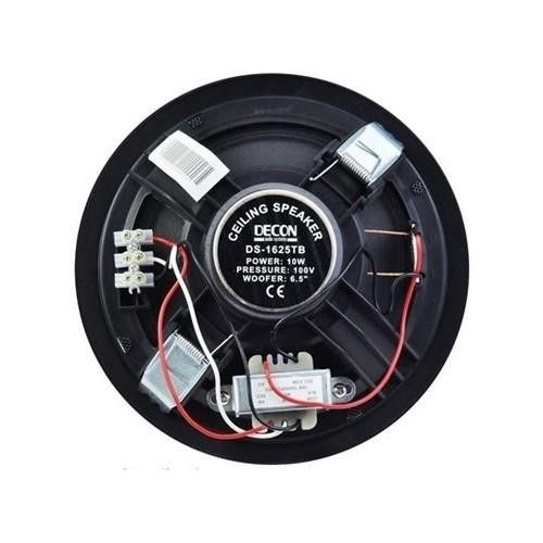 Decon DS-1625TB 6" 10W Siyah Alçıpan Hoparlör